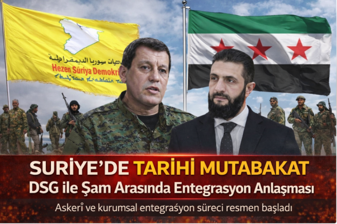 Suriye’de Tarihi Mutabakat: DSG ile Şam Arasında Entegrasyon Anlaşması